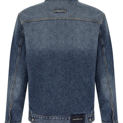 Department 5 Blue Cotton Denim Jacket