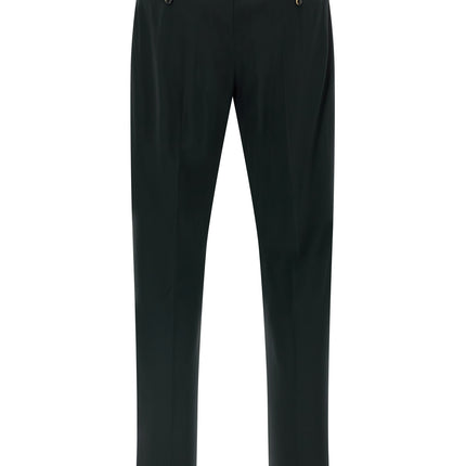 PT Torino Black Virgin Wool Pants