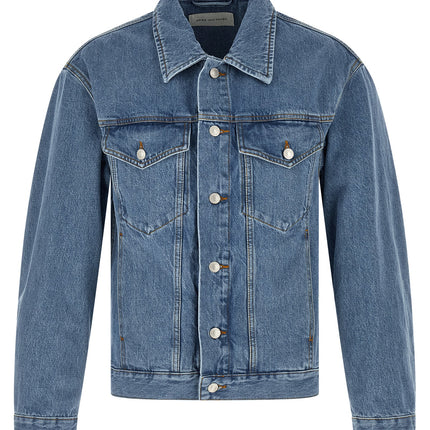 Dries Van Noten Blue Cotton Denim Jacket