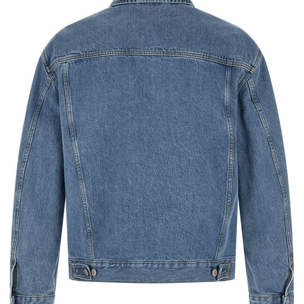 Dries Van Noten Blue Cotton Denim Jacket