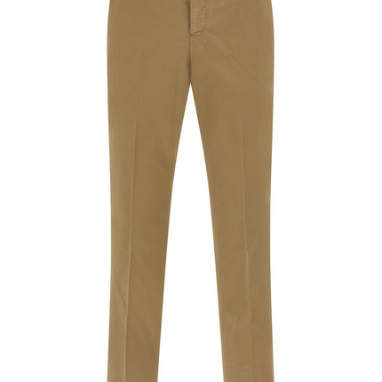 PT Torino Brown Cotton Dress Pants