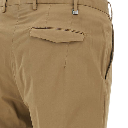 PT Torino Brown Cotton Dress Pants