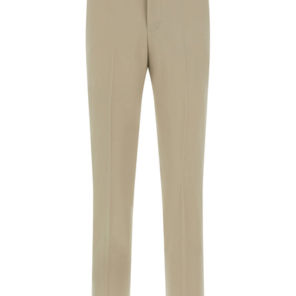 PT Torino Beige Virgin Wool Dress Pants