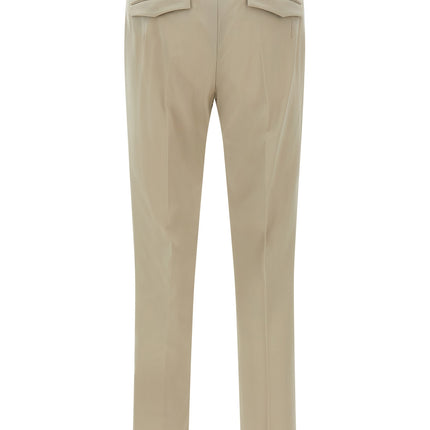 PT Torino Beige Virgin Wool Dress Pants