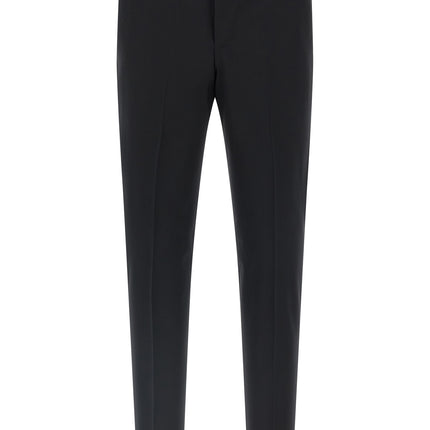 PT Torino Black Virgin Wool Dress Pants
