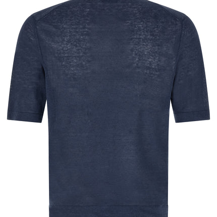 Ballantyne Blue Linen T-Shirt