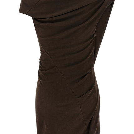 Entire Studios Brown Cotton Short Dress