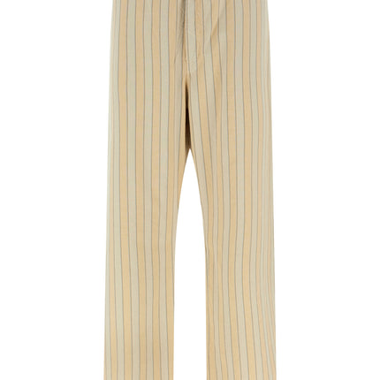 Maison Margiela Beige Cotton Bottoms Sleepwear