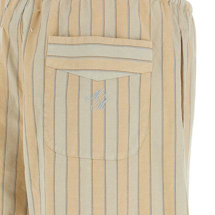 Maison Margiela Beige Cotton Bottoms Sleepwear