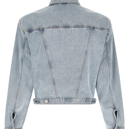 Entire Studios Blue Cotton Denim Jacket