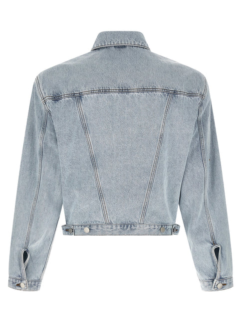 Entire Studios Blue Cotton Denim Jacket