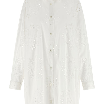 Herno White Cotton Blouse