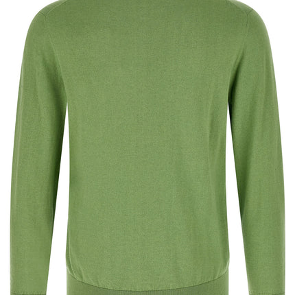Ballantyne Bicolor Cotton Cardigan