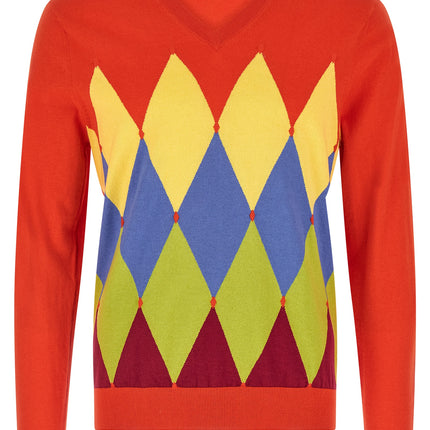 Ballantyne Multicolor Cotton Cardigan