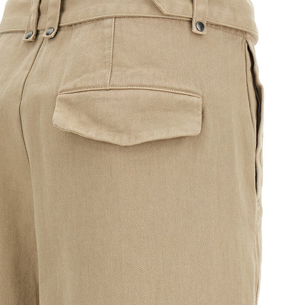 Entire Studios Beige Cotton Casual Pants