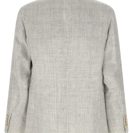 Brunello Cucinelli Beige Linen Blazer