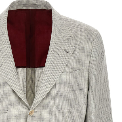 Brunello Cucinelli Beige Linen Blazer