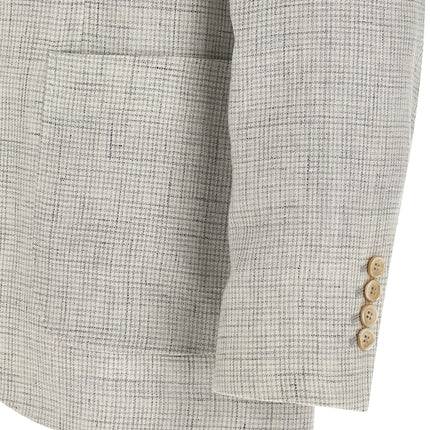 Brunello Cucinelli Beige Linen Blazer