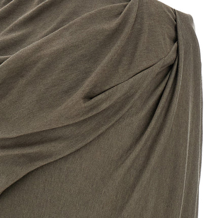 Entire Studios Gray Tencel Mini Skirt