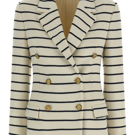 Brunello Cucinelli Blue Cotton Blazer