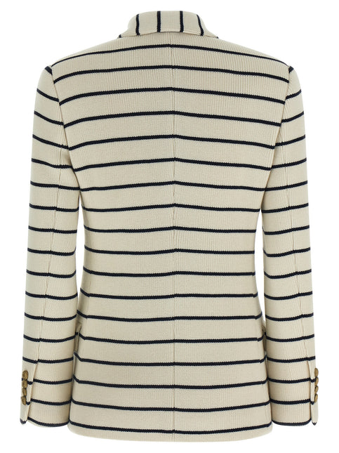 Brunello Cucinelli Blue Cotton Blazer