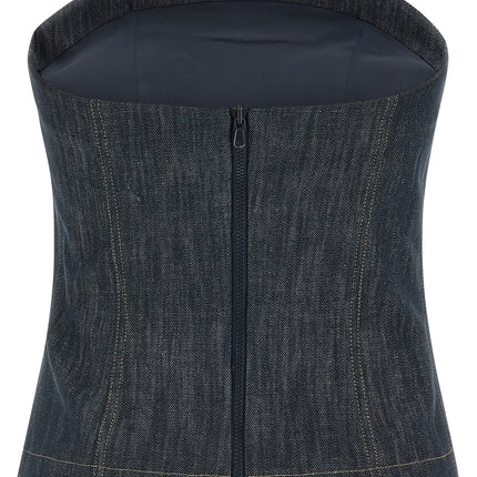 Brunello Cucinelli Blue Denim Shirt