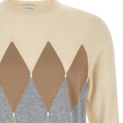 Ballantyne Beige Cotton Cardigan
