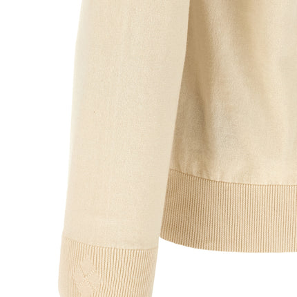 Ballantyne Beige Cotton Cardigan