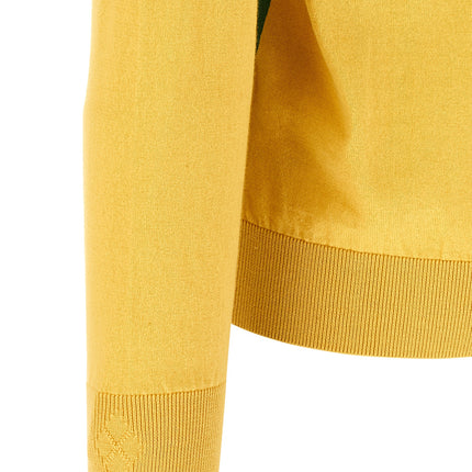 Ballantyne Bicolor Cotton Cardigan