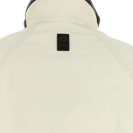 Ferragamo White Linen Full-Length Jacket
