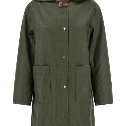 Herno Bicolor Linen Coat