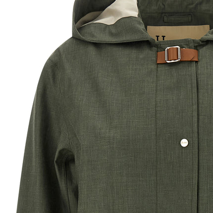 Herno Bicolor Linen Coat