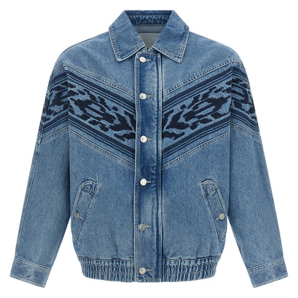 MARANT Blue Cotton Denim Jacket
