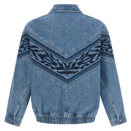MARANT Blue Cotton Denim Jacket