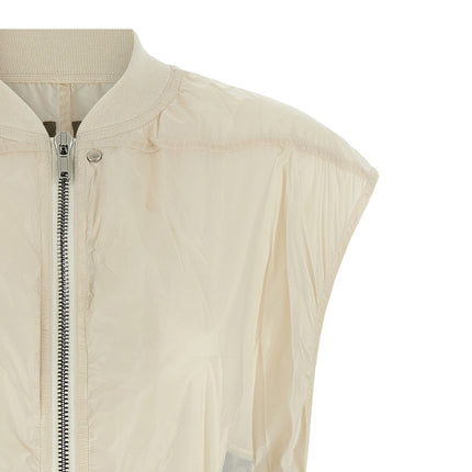 DRKSHDW Beige Nylon Sleeveless Jacket