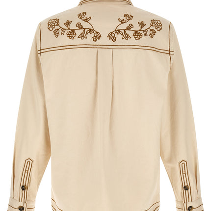 MARANT Beige Denim Shirt