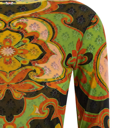 Etro Multicolor Polyamide Cardigan