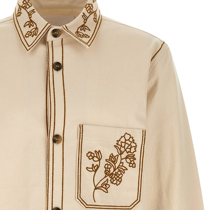 MARANT Beige Denim Shirt