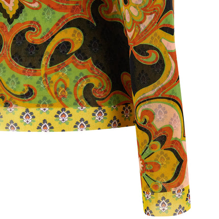 Etro Multicolor Polyamide Cardigan