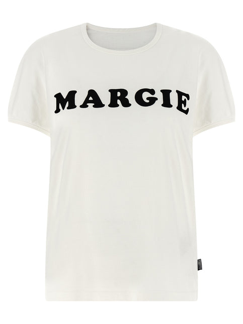 MM6 Maison Margiela White Cotton T-Shirt