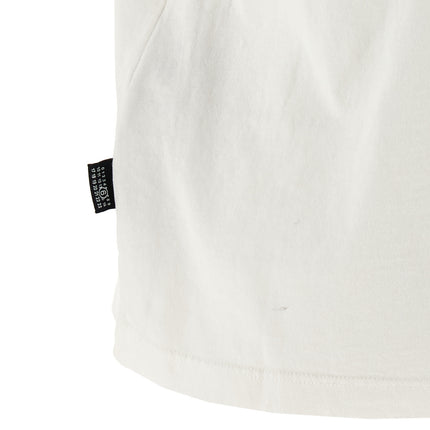 MM6 Maison Margiela White Cotton T-Shirt