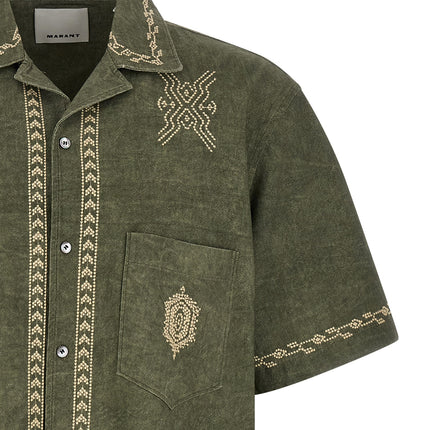 MARANT Bicolor Cotton Blouse