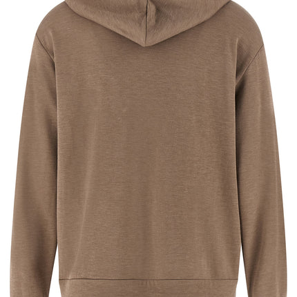 Brunello Cucinelli Brown Cotton Hoodie