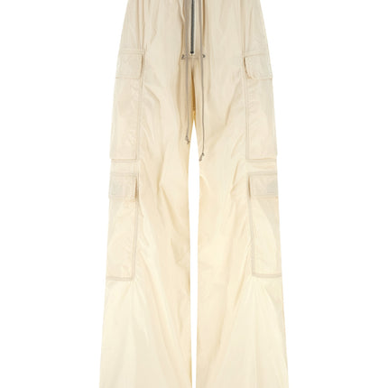 DRKSHDW Beige Nylon Cargo Pants