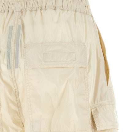 DRKSHDW Beige Nylon Cargo Pants
