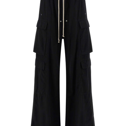 DRKSHDW Black Cotton Cargo Pants