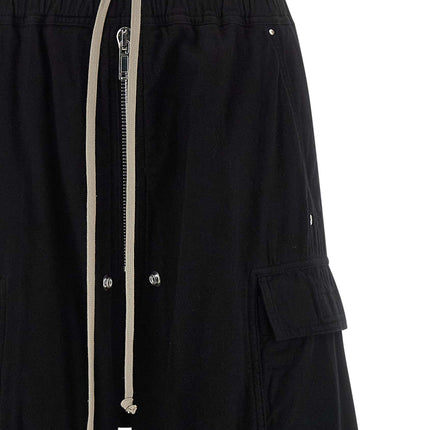 DRKSHDW Black Cotton Cargo Pants