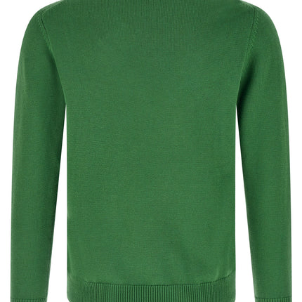 Ballantyne Bicolor Cotton Cardigan