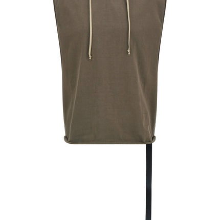 DRKSHDW Brown Cotton Sleeveles Sweater DRKSHDW