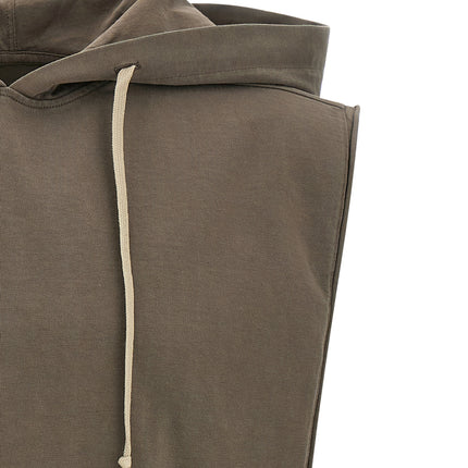 DRKSHDW Brown Cotton Sleeveles Sweater DRKSHDW